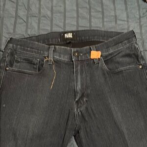 Paige Men's Black Jeans